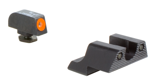Trijicon 600785 HD Night Sights  Green/Tritium Orange Outline Front Sight-Green Tritium Black Outline Rear Sight Glock 42/43 Small Frame