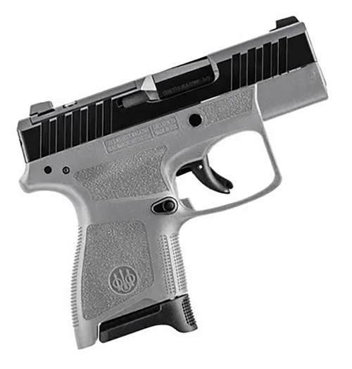 Beretta USA JAXN9268A1 APX A1 Carry Micro-Compact Frame 9mm Luger 8+1 3" Blued Steel Barrel, Black Serrated Steel Slide, Wolf Gray Polymer Frame, Polymer Grip