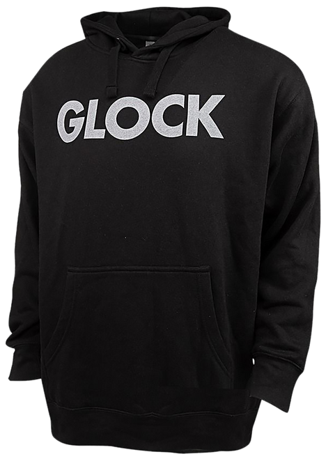 Glock AP95783_NEW Traditional Hoodie Black Durable Soft Fabric Long Sleeve Large