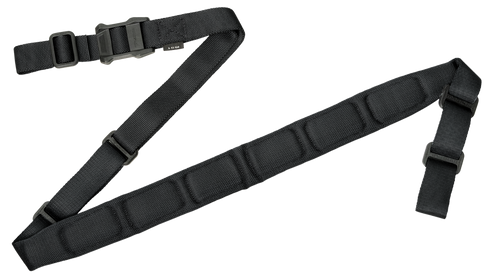 Magpul MAG545BLK MS1 Sling Black Nylon 48"-60" OAL Padded Two-Point Rifle