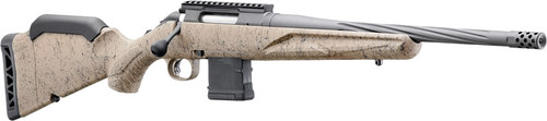 RUGER AMERICAN GENII RANCH 5.56 NATO 16.10" COBALT FDE
