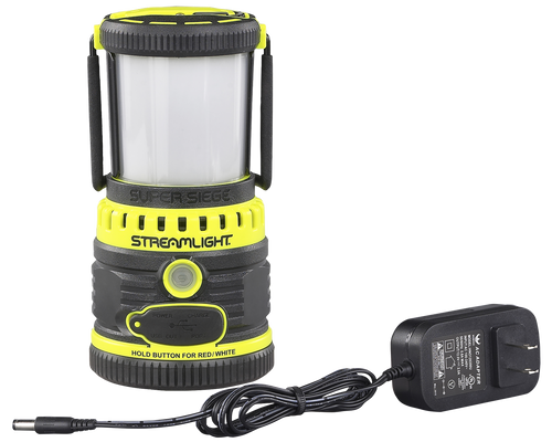 Streamlight 44945 Super Siege  125/550/1100 Lumens Red/White C4 LED Bulb Black/Yellow