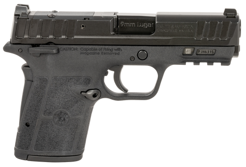 Smith & Wesson 13732 Equalizer  Micro-Compact 9mm Luger 10+1 3.68" Black Armornite Steel Barrel, Optic Ready/Serrated Slide, Black Polymer Frame w/Picatinny Rail, Black Textured Polymer Grips