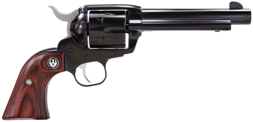 Ruger 5106 Vaquero  Medium Frame 357 Mag/38 Special 6rd 5.50" Blued Alloy Steel Barrel, Cylinder & Frame, Hardwood Grip, Transfer Bar Safety, Exposed Hammer