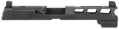 Sig Sauer 8900950 P320  Sig P320 9mm Luger PVD Black Stainless Steel Optic Ready Slide XRAY3 Suppressor Sights Compatible With ROMEO1 PRO/ROMEO2