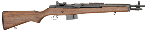 Springfield Armory AA9122NT M1A Scout Squad *NY Compliant 7.62x51mm NATO 10+1 18" Black Parkerized Carbon Steel Barrel, Black Parkerized Picatinny Rail Steel Receiver, Walnut Fixed Stock