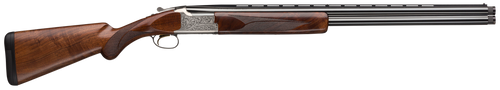 Browning 018142304 Citori White Lightning 12 Gauge with 28" Polished Blued Barrel, 3" Chamber, 2rd Capacity, Silver Nitride Metal Finish & Gloss Oil Black Walnut Stock Right Hand (Full Size)