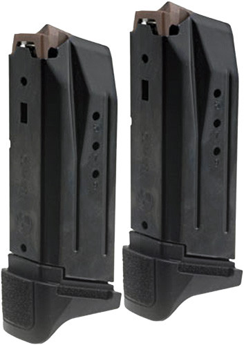 RUGER MAGAZINE SECURITY 380ACP 10RD BLACK PLASTIC 2-PACK