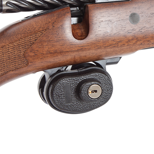 Allen 15415 Trigger Lock  Open With Key Black Steel Firearm Fit- Handgun/Rifle/Shotgun