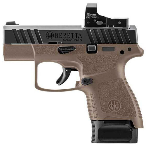 BER APX A1 CARRY OPTIC 9MM 3 FDE 8RD