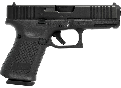 Glock UA195S201 G19 Gen5 Compact Frame 9mm Luger 10+1 4.02" Black GMB Barrel, Vintage Camo Brown Serrated Steel Slide, Camo Polymer Frame w/Picatinny Rail & Grip, Ambidextrous