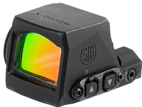 Sig Sauer Electro-Optics SORX1231 Romeo-X  Black Anodized 1 x 24 mm 3 MOA Red Dot Aluminum Housing