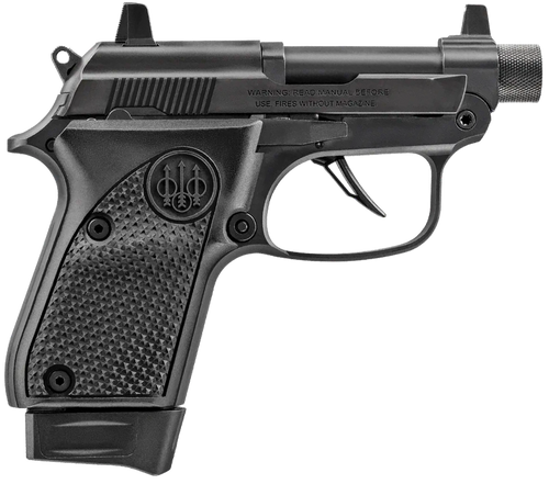 Beretta USA J20X22R8TB 20X Bobcat 22 LR 8+1 2.80" Black Steel Barrel, ELS/Serrated Steel Slide & Polymer Frame w/Beavertail, Helica Texture Grip