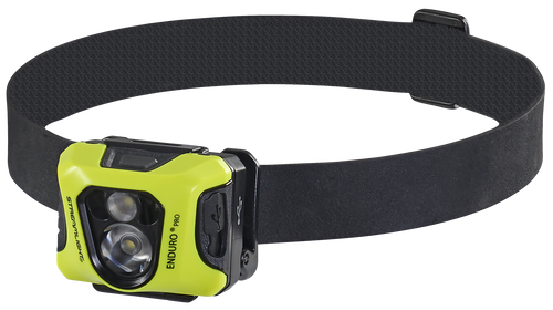 Streamlight 61436 Enduro Pro W/Dual Lock 15/25/50/90/145/200 Lumens White LED Bulb Black/Yellow 95 Meters Distance