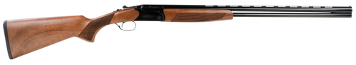 CZ-USA 06413 Drake  28 Gauge 2.75" 2rd 28" Barrel, Gloss Black Chrome Metal Finish, Turkish Walnut Fixed Pistol Grip Stock Includes 5 Chokes