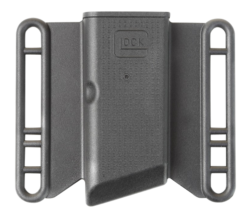 Glock MP033612 Mag Pouch  OWB Black Polymer, Belt Slide Mount Up To 2.25" Wide, Fits Glock 42 Magazines Only