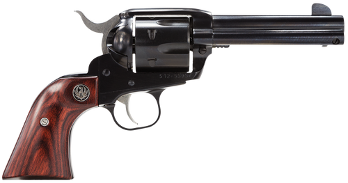 Ruger 5102 Vaquero  Medium Frame 45 Colt (Long Colt) 6rd 4.62" Blued Steel Barrel, Cylinder & Frame, Hardwood Grip, Transfer Bar Safety, Exposed Hammer