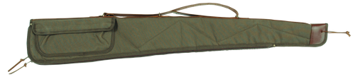 Bob Allen 14533 Canvas Shotgun Case Green Canvas 44" Long Shotgun
