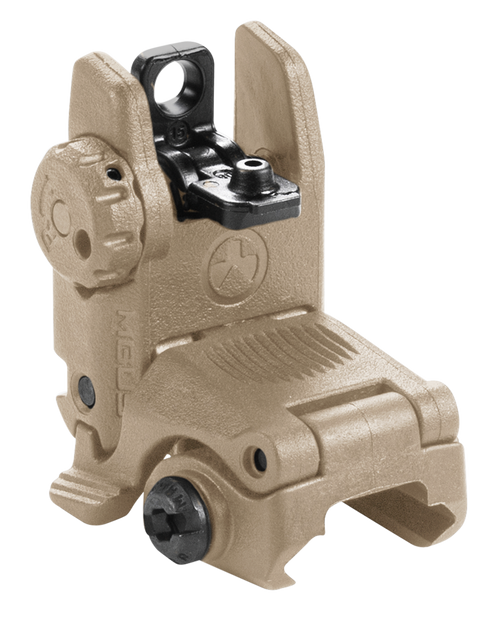 Magpul MAG248-FDE MBUS Sight Rear  Flat Dark Earth Folding for AR-15/M16