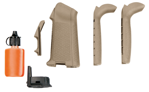 Magpul MAG520-FDE MIAD Type 1 Gen 1.1 Grip Kit Polymer Aggressive Textured Flat Dark Earth for AR Platform