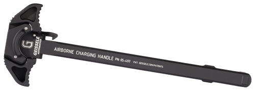 Geissele Automatics 05497B Airborne Charging Handle Black Aluminum Ambidextrous Hand