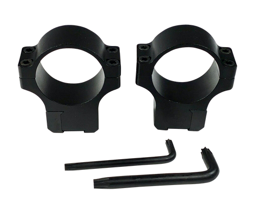 CZ-USA 40087 CZ Rings 457/455  Matte Black 30mm Medium