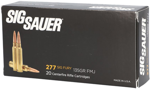 Sig Sauer E277SFB13520 Elite Ball  277Fury 135gr Full Metal Jacket 20 Per Box/10 Case