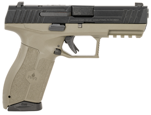 IWI M9ORP17ODNS  MASAD     9MM 17R OR NS  4.1  ODG
