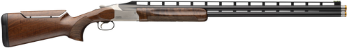 Browning 0183254003 Citori 825 Trap 12 Gauge Break Open 2.75" 2rd 30" Polished Blued Over/Under Vent Rib Barrel, Silver Nitride Stainless Steel Receiver, Adjustable Comb Walnut Stock