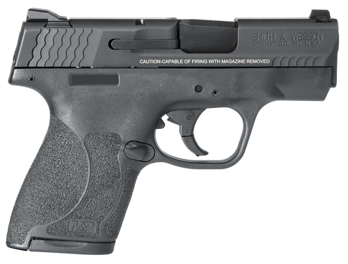 Smith & Wesson 11812 M&P Shield M2.0 Micro-Compact Frame 40 S&W 6+1/7+1, 3.10" Black Armornite Stainless Steel Barrel & Serrated Slide, Matte Black Polymer Frame, Thumb Safety