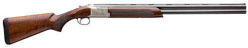 Browning 018165913 Citori 725 Field 410 Gauge Break Open 3" 2rd 28" Polished Blued Over/Under Vent Rib Barrel, Silver Nitride Engraved Steel Receiver, Fixed Grade II/III Gloss Black Walnut Wood Stock
