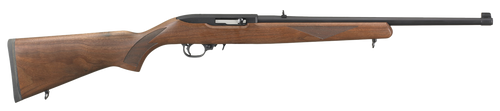 Ruger 1102 10/22 Sporter Full Size 22 LR 10+1 18.50" Satin Black Alloy Steel Barrel, Aluminum Receiver, Fixed American Walnut Stock, Right Hand