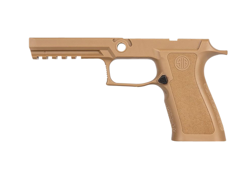 Sig Sauer GRIPMODXF943LGCOY P320 Grip Module X-Series (Large Size Module), 9mm Luger/40 S&W/357 Sig, Coyote Polymer, Fits Full Size Sig P320 (4.70")