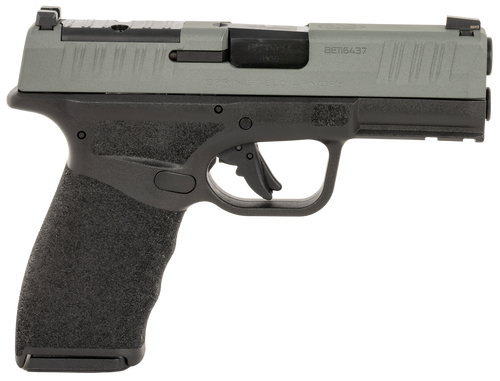 Springfield Armory HCP9379BP0SP Hellcat Pro OSP 9mm Luger 15+1 3.70" Melonite Barrel, Black Polymer Frame w/Picatinny Acc. Rail, Optic Ready Platinum Gray Slide