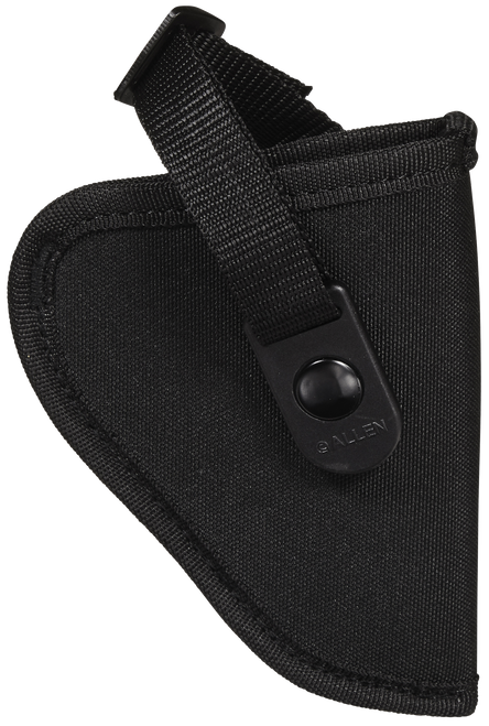 Allen 44800 Cortez  Size 00 OWB Style Black Polyester, Adjustable Strap & Belt Loop Mount Type fits 2-3" Barrel Small-Medium DA Revolver Right Hand