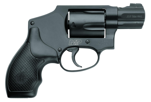Smith & Wesson 103072 M&P 340  357 Mag Or 38 S&W Spl +P 5 Shot  1.88" Black Barrel, PVD Cylinder  Black, Scandium Alloy J-Frame, XS Sights 24/7 Tritium Night Front Sight
