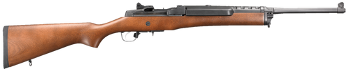 Ruger 5801 Mini-14 Ranch 223 Rem/5.56 NATO 5+1 18.50" Blued Steel Barrel, Blued Drilled & Tapped Alloy Steel Receiver, Hardwood Fixed Stock, Right Hand