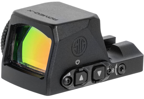 Sig Sauer Electro-Optics SORX1060 Romeo-X Open Black 1 x 6 MOA Red Dot