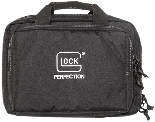 Glock AP60219 Range Bag  Black 600D Polyester Holds 4 Pistols
