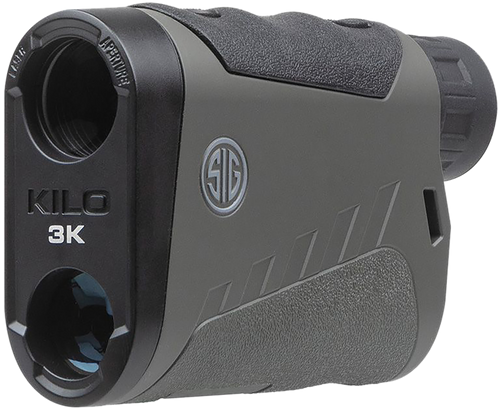 Sig Sauer Electro-Optics SOK3K602 KILO3K  Black/Gray 6x22mm 3000 yds Max Distance Segmented OLED Display