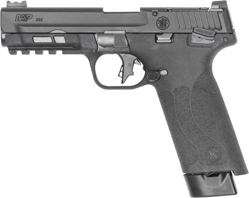 S&W M&P 22X 22 LR 4.1" 20RD OPTIC CUT THREADED SAFETY BLK