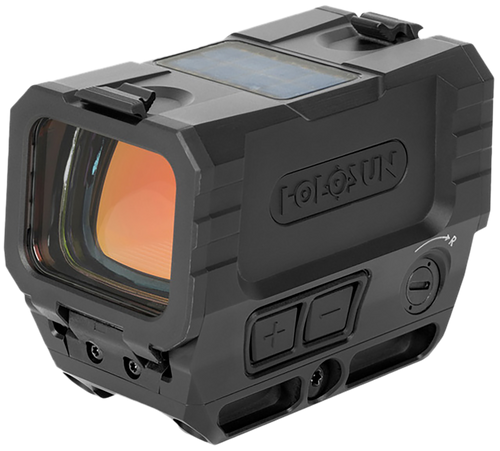 Holosun RONINAEMSMAXGR AEMS Max Ronin Black Anodized 1 x 1.1" x 0.87" 2 MOA Green Dot/65 MOA Circle Multi Reticle