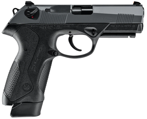 Beretta USA JXF9G17SD PX4 Storm G-SD Full Size Frame 9mm Luger 20+1/17+1 4" Black Inox Heavy Contour Rotating Barrel, Black Bruniton Serrated Steel Slide, Black Polymer Frame w/Picatinny Rail