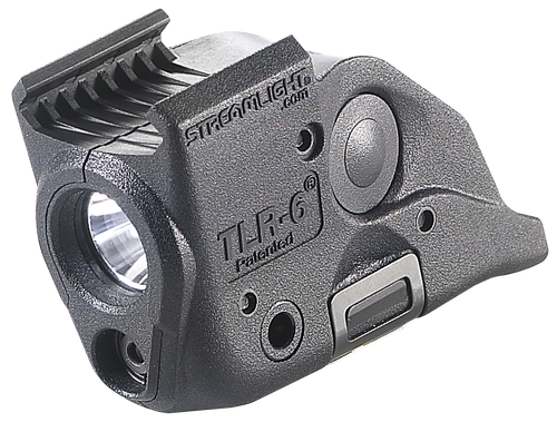 Streamlight 69293 TLR-6 Gun Light  Black 100 Lumens White LED/Red Laser Smith & Wesson M&P Shield