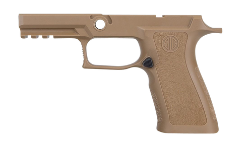 Sig Sauer GRIPMODXCA943SMCOY P320 Grip Module X-Series Carry (Small Size Module), 9mm Luger/40 S&W/357 Sig, Coyote Polymer, Fits Sig P320 (3.90" & 4.70")