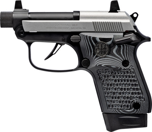 BERETTA 20X 22LR 2.8" 8RD BLACK INOX THREADED
