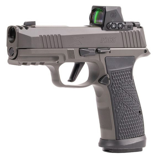 SIG P365 9MM 3.1 LEGION 17RD GRY OR COMP ROMEOX