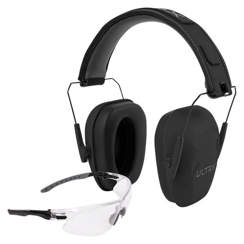 Allen 4157 Shield Ear & Eye Protection Combo 23 dB Gray