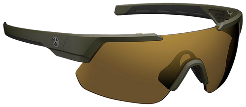 Magpul MAG104413152030 Defiant Eyewear Bronze Gold Lens OD Green Frame