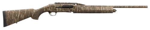 Browning 011433321 Silver Rifled Deer 12 Gauge 22" 3" 4+1 (2.75"), Mossy Oak Bottomland, Synthetic Furniture, Optic Mount